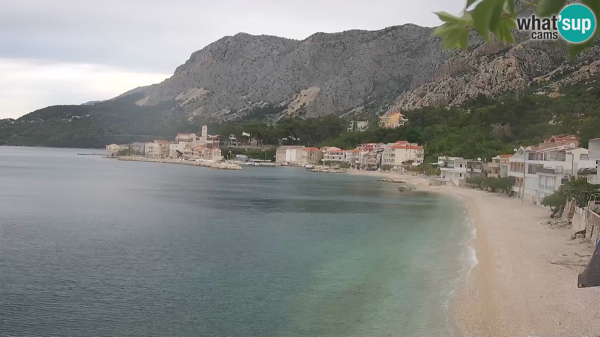 Kamera v živo Drašnice (Podgora) – Plaža