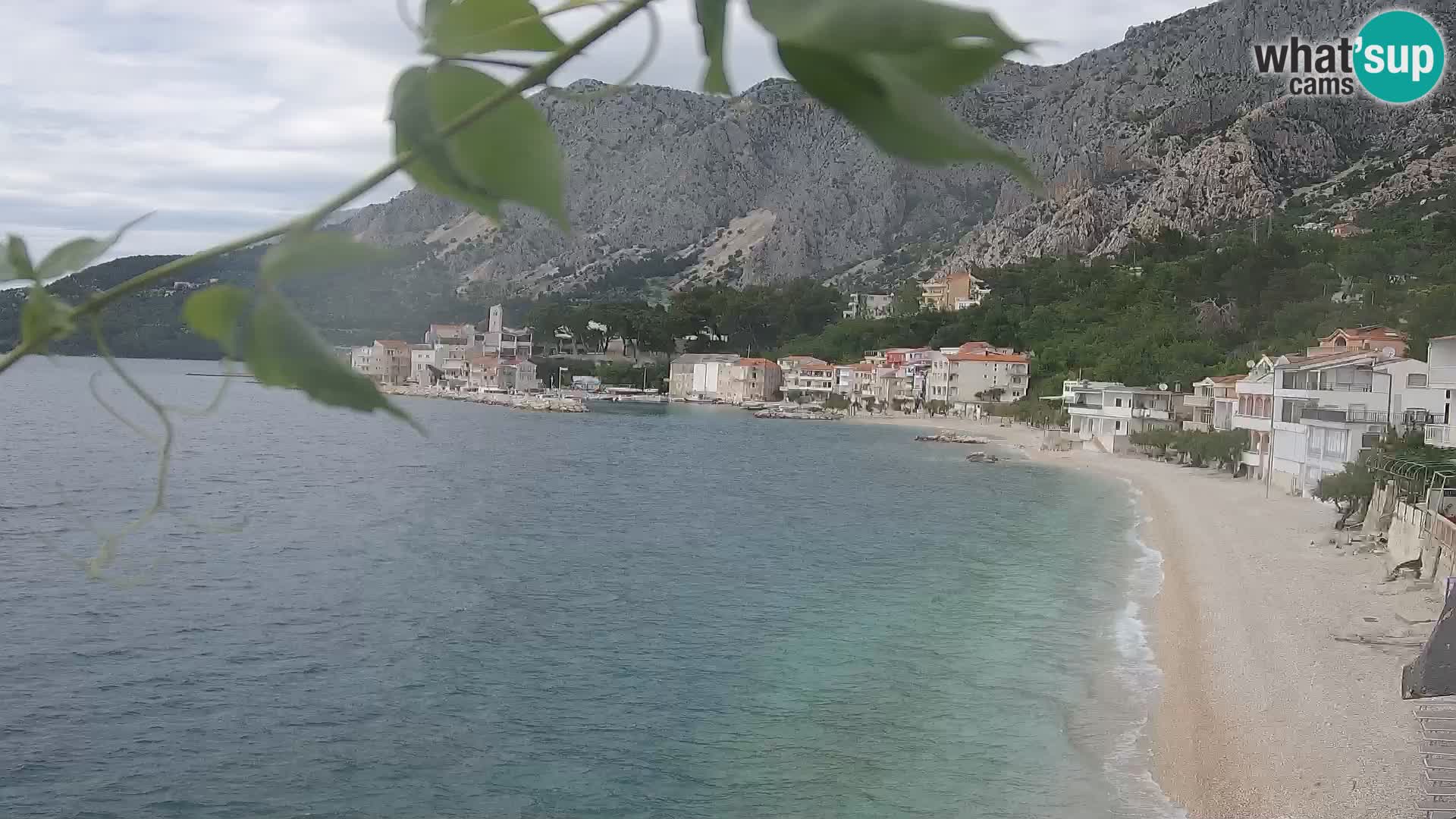 Webcam Drašnice (Podgora)  – Plage