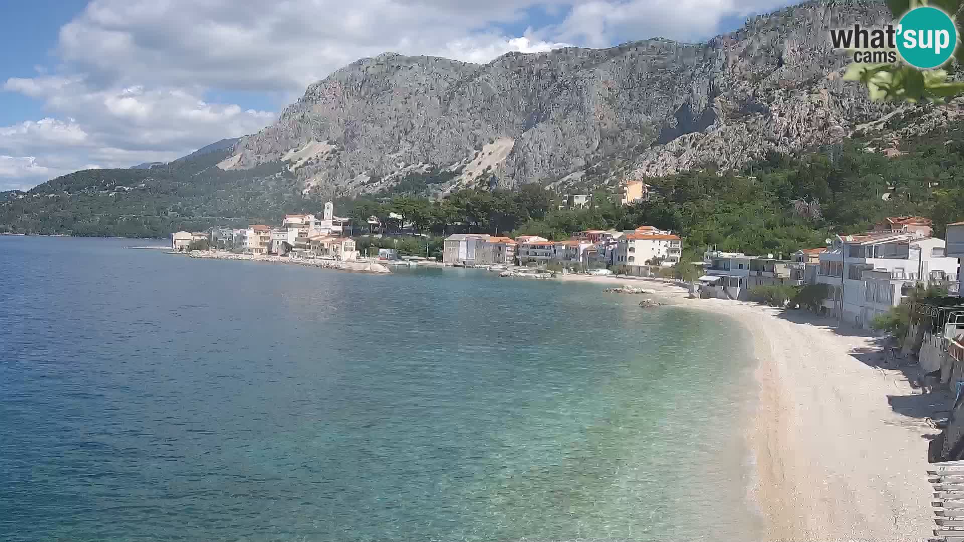 Kamera v živo Drašnice (Podgora) – Plaža