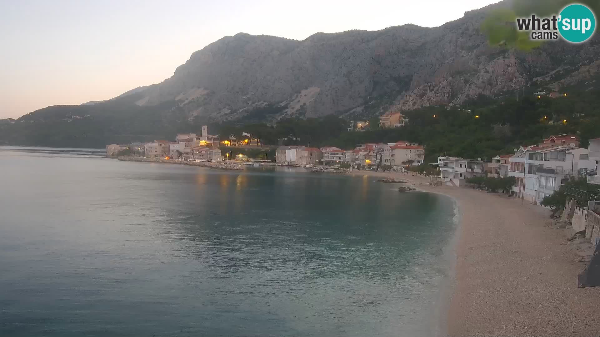 Webcam Drašnice (Podgora)  – Playa