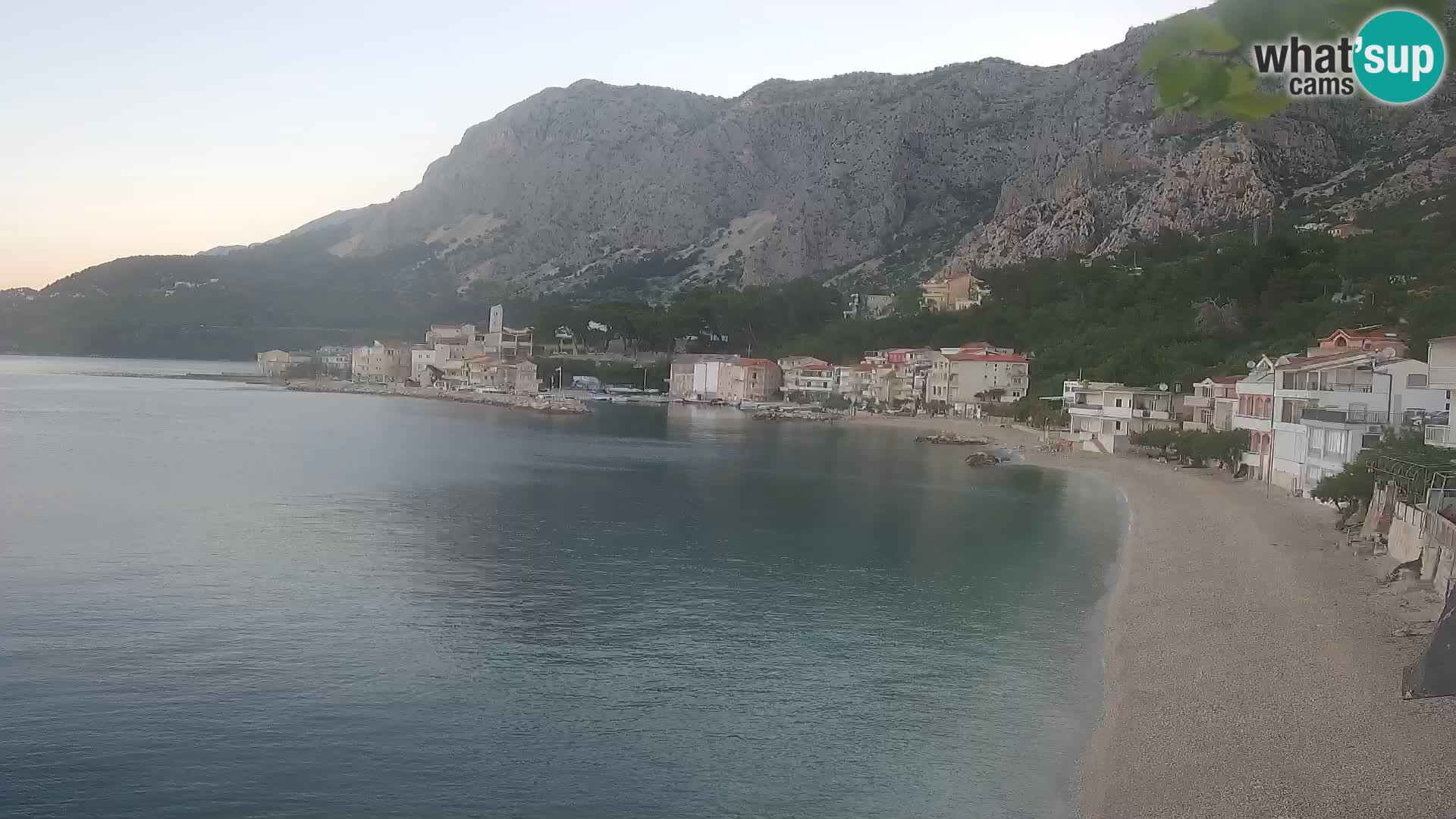 Webcam Drašnice (Podgora)  – Strand