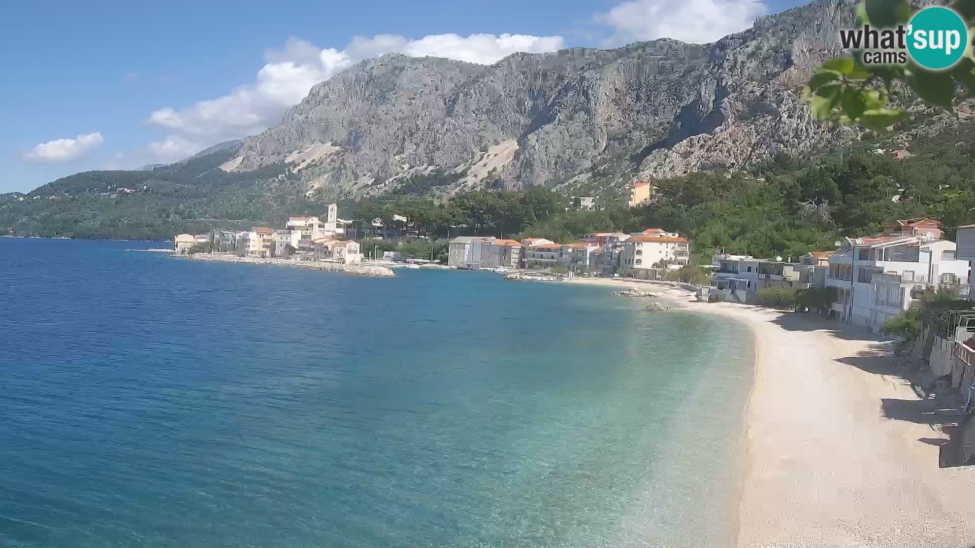 Webcam Drašnice (Podgora)  – Beach – Ober apartments