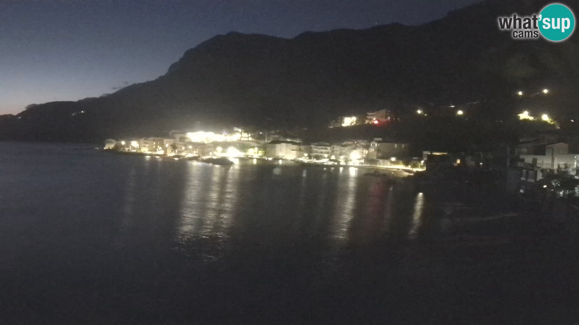 Webcam Drašnice (Podgora)  – Beach – Ober apartments