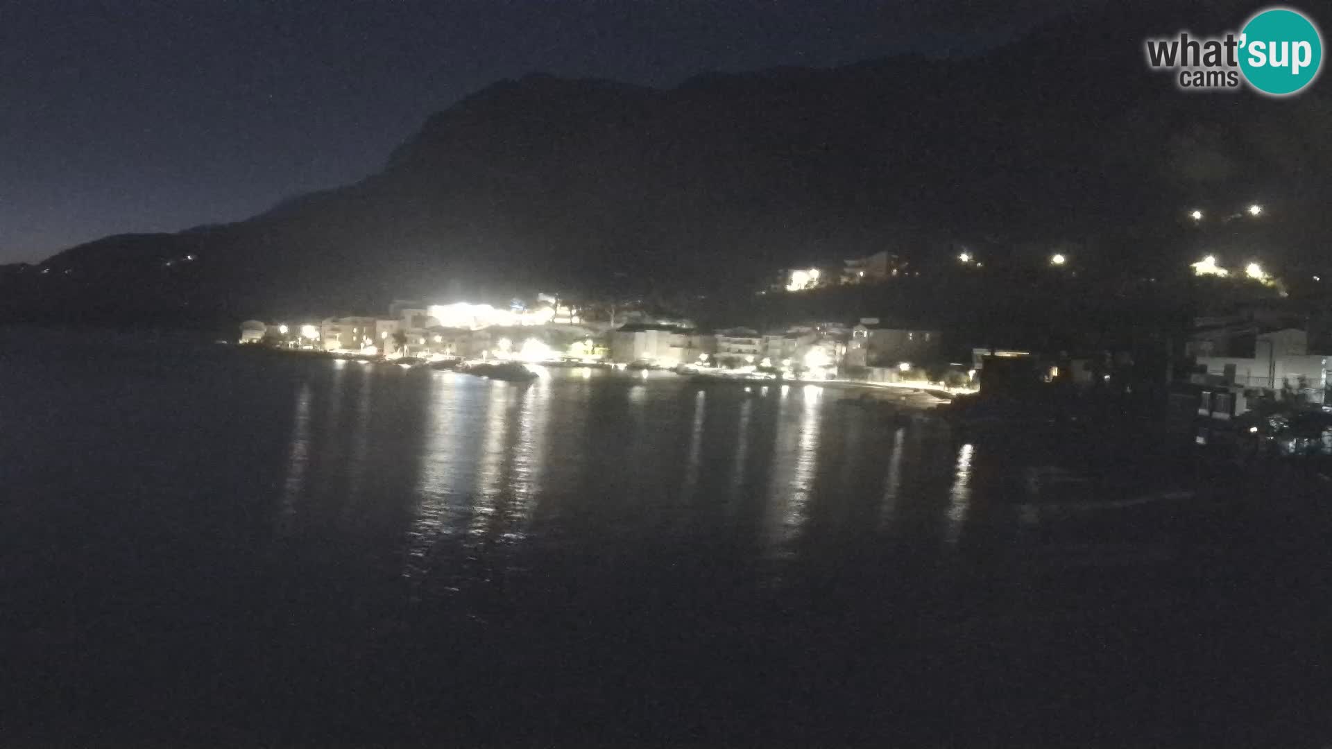 Webcam Drašnice (Podgora)  – Strand
