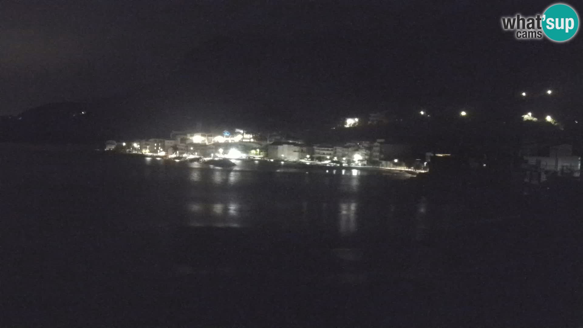 Web Kamera Drašnice (Podgora) – Plaža sa Apartmana Ober