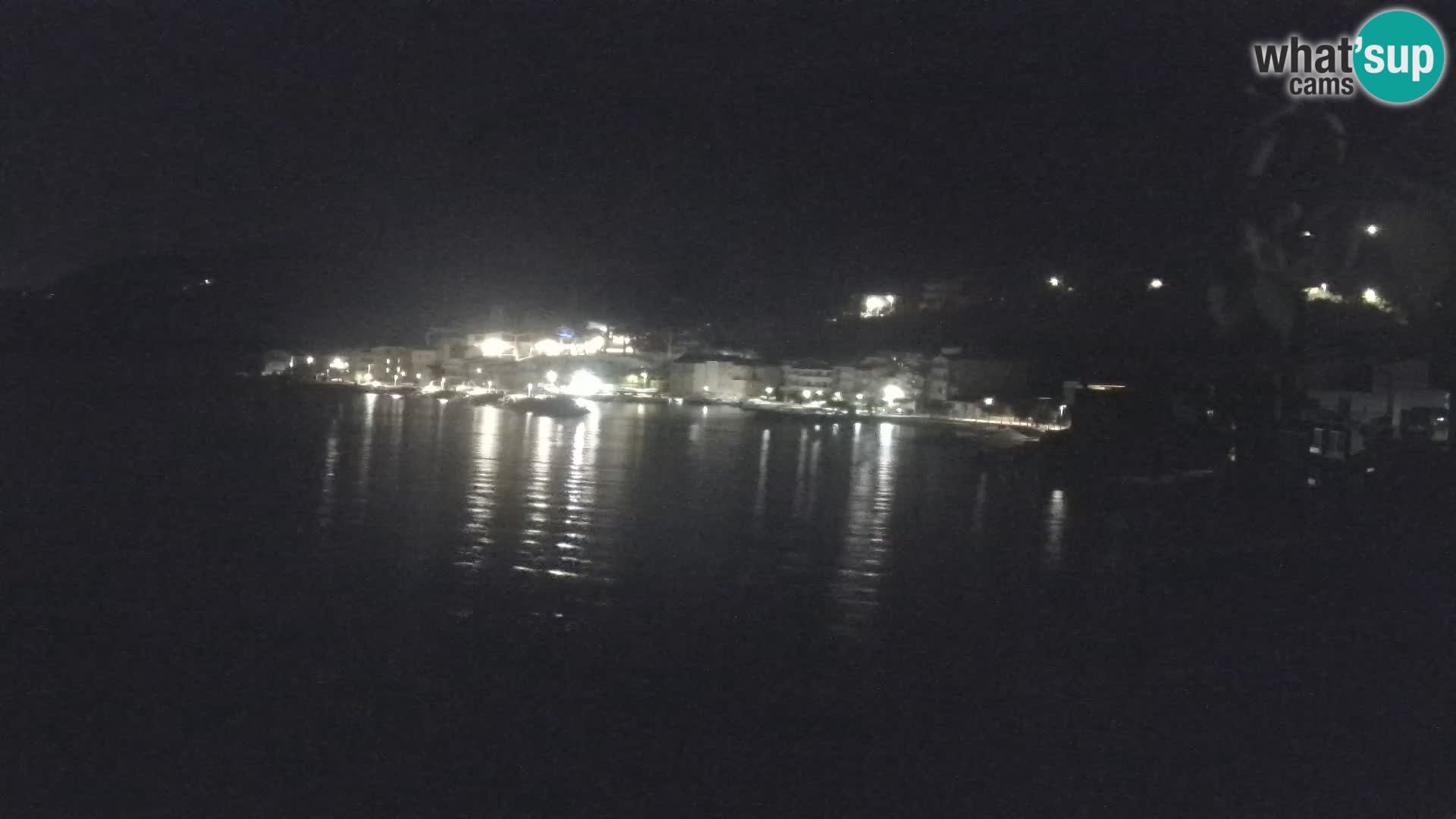 Webcam Drašnice (Podgora)  – Spiaggia