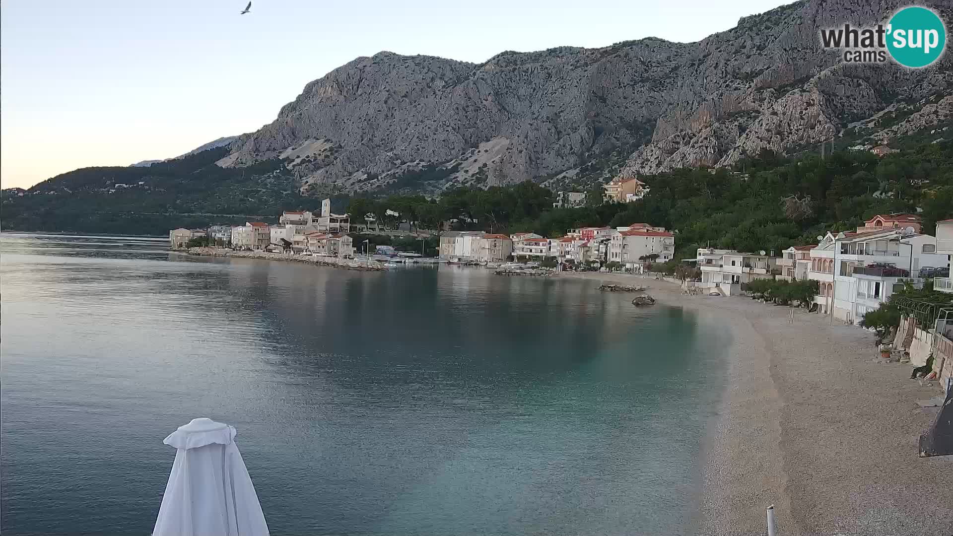 Webcam Drašnice (Podgora)  – Beach – Ober apartments