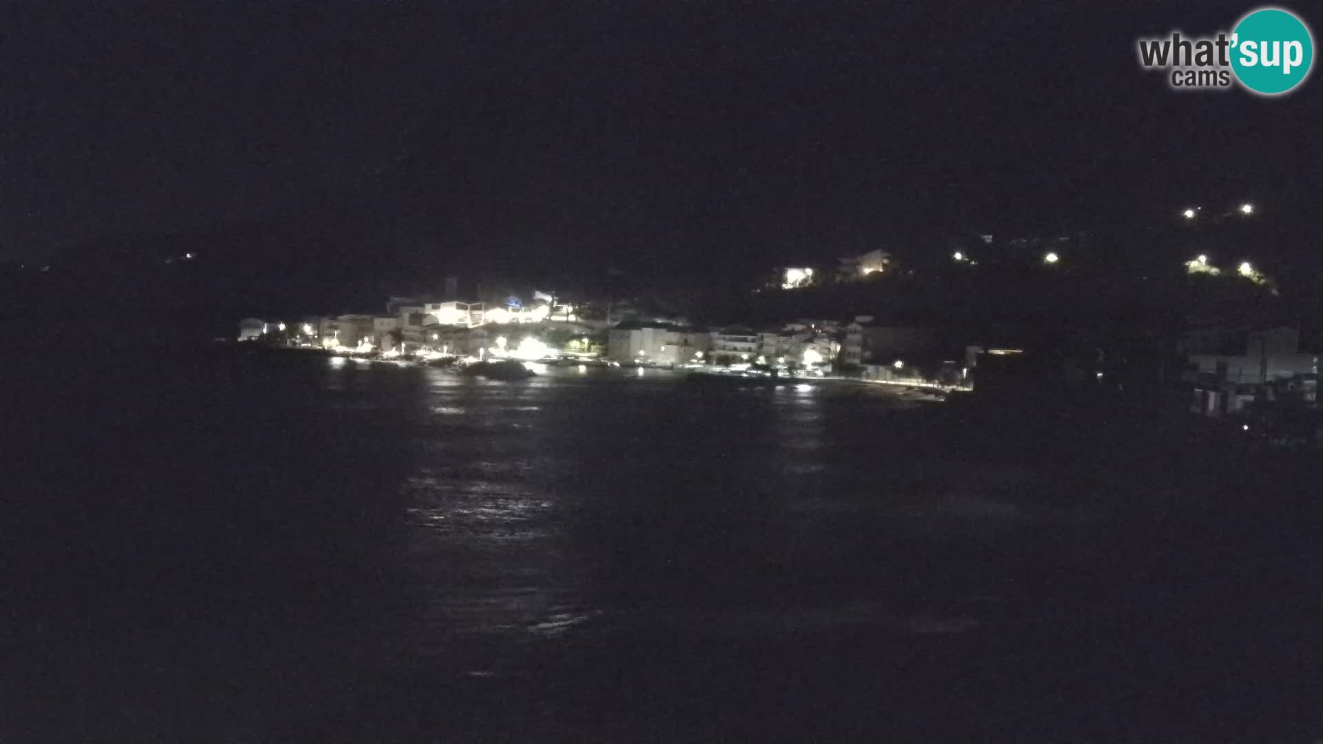 Webcam Drašnice (Podgora)  – Spiaggia