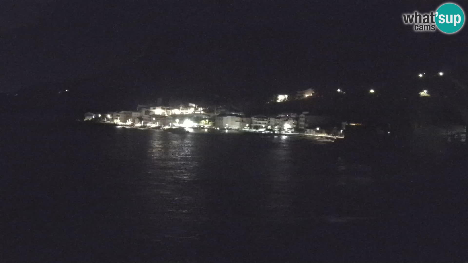 Webcam Drašnice (Podgora)  – Spiaggia