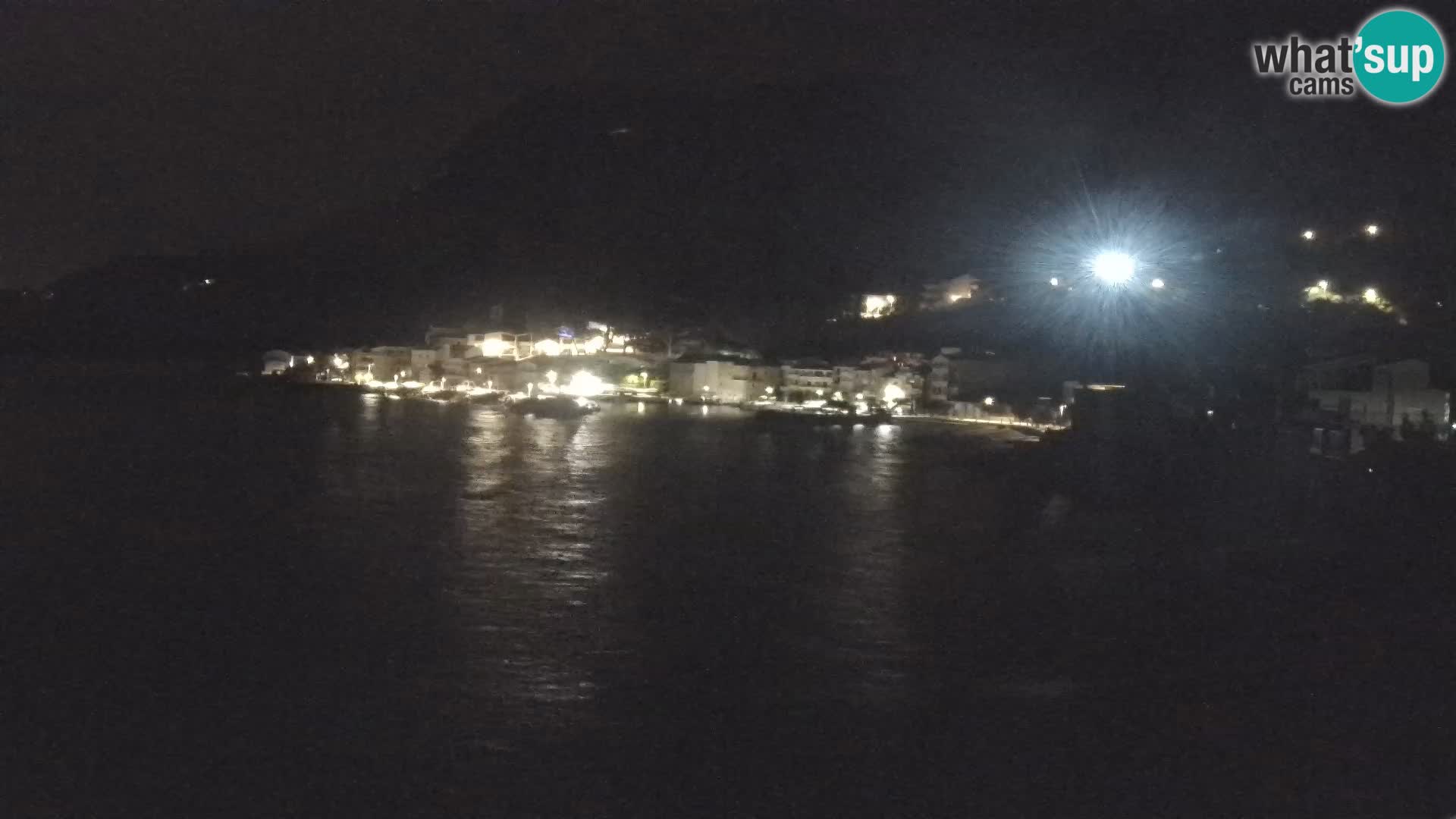 Webcam Drašnice (Podgora)  – Plage