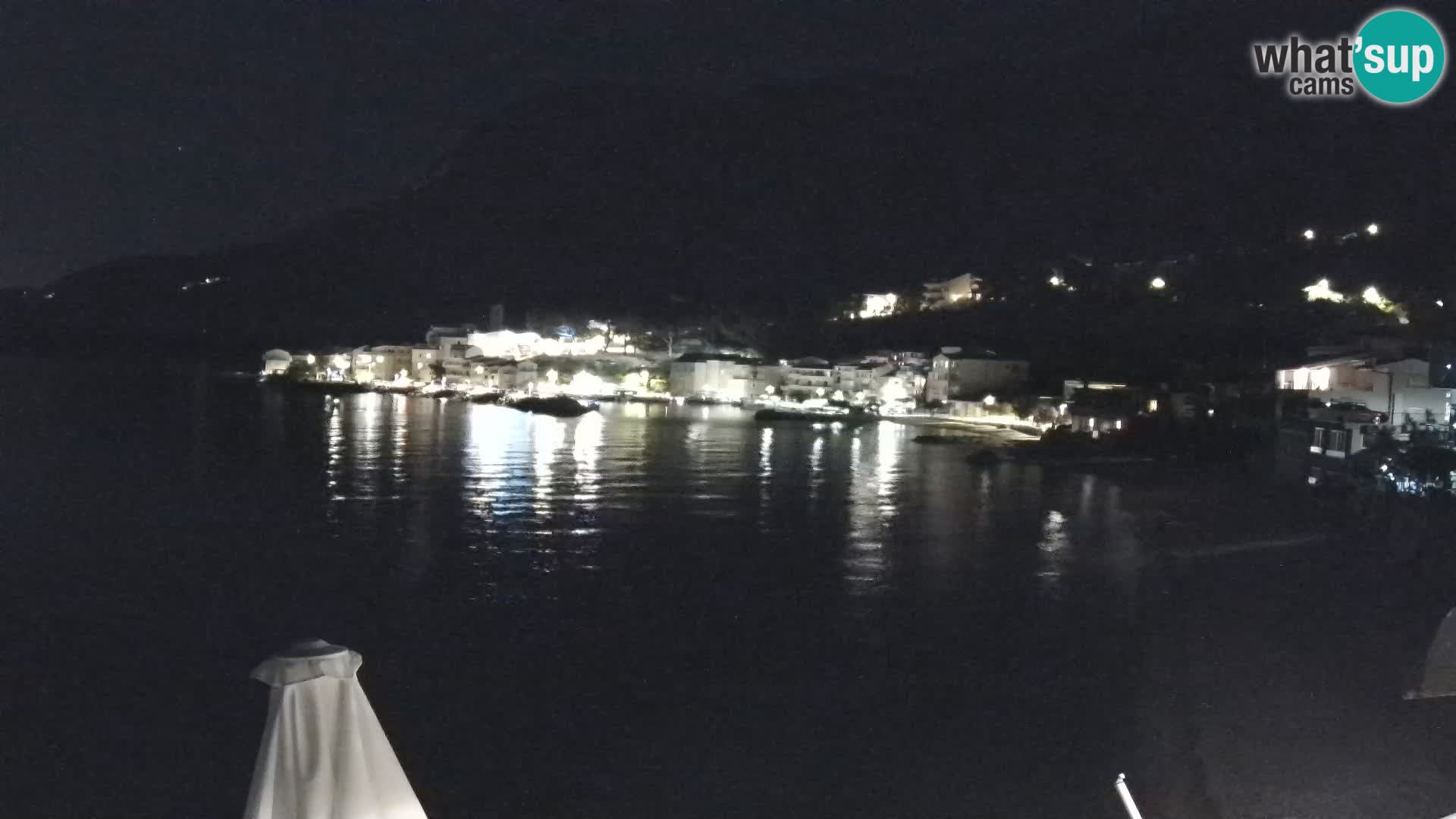 Webcam Drašnice (Podgora)  – Beach – Ober apartments