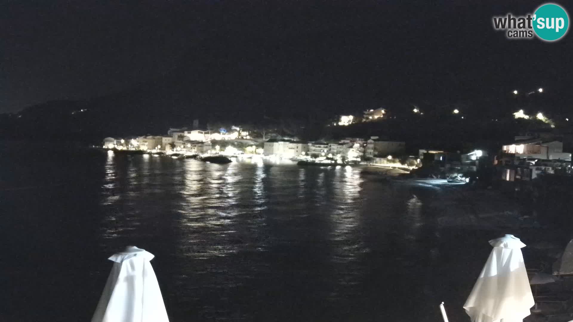 Webcam Drašnice (Podgora)  – Beach – Ober apartments