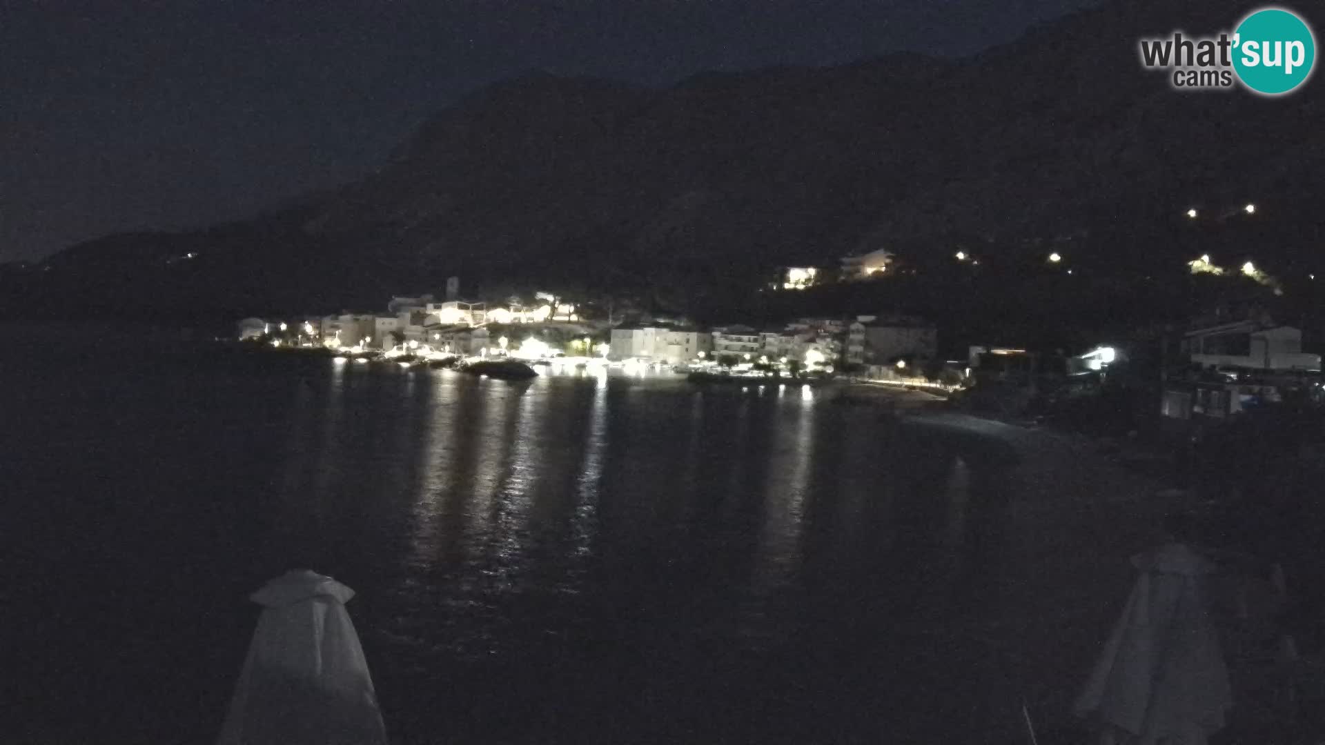 Kamera v živo Drašnice (Podgora) – Plaža