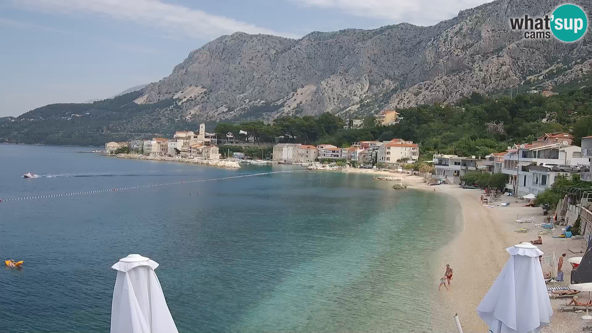 Kamera v živo Drašnice (Podgora) – Plaža