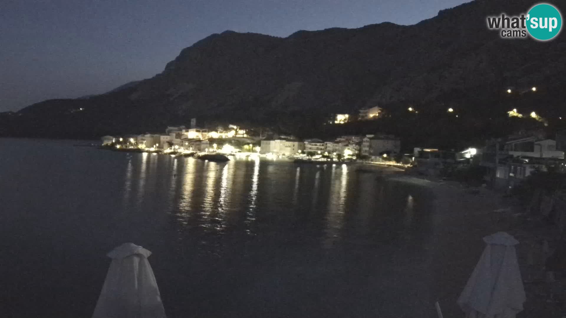 Kamera v živo Drašnice (Podgora) – Plaža