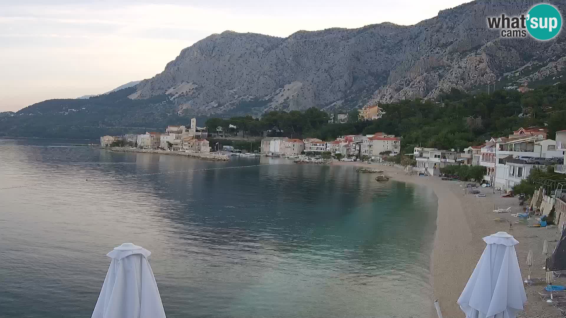 Webcam Drašnice (Podgora)  – Playa