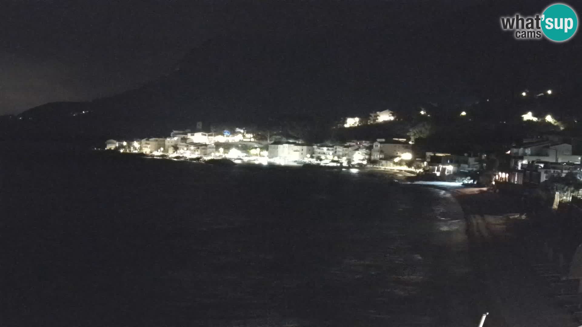 Webcam Drašnice (Podgora)  – Playa