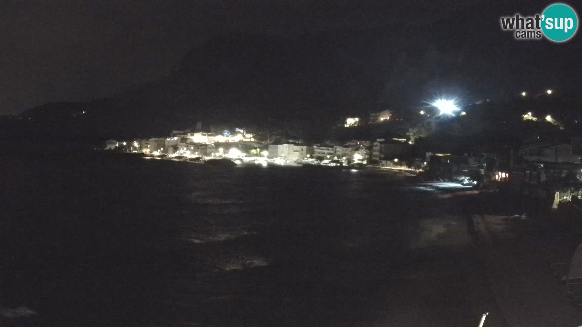 Webcam Drašnice (Podgora)  – Strand