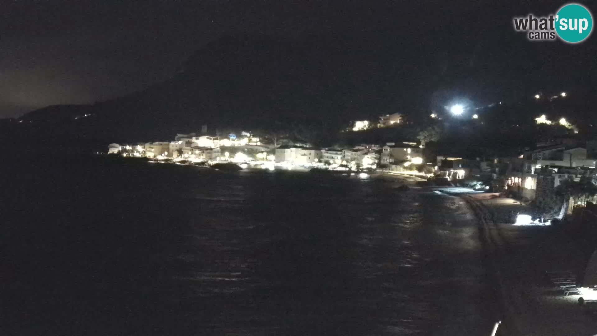 Webcam Drašnice (Podgora)  – Playa