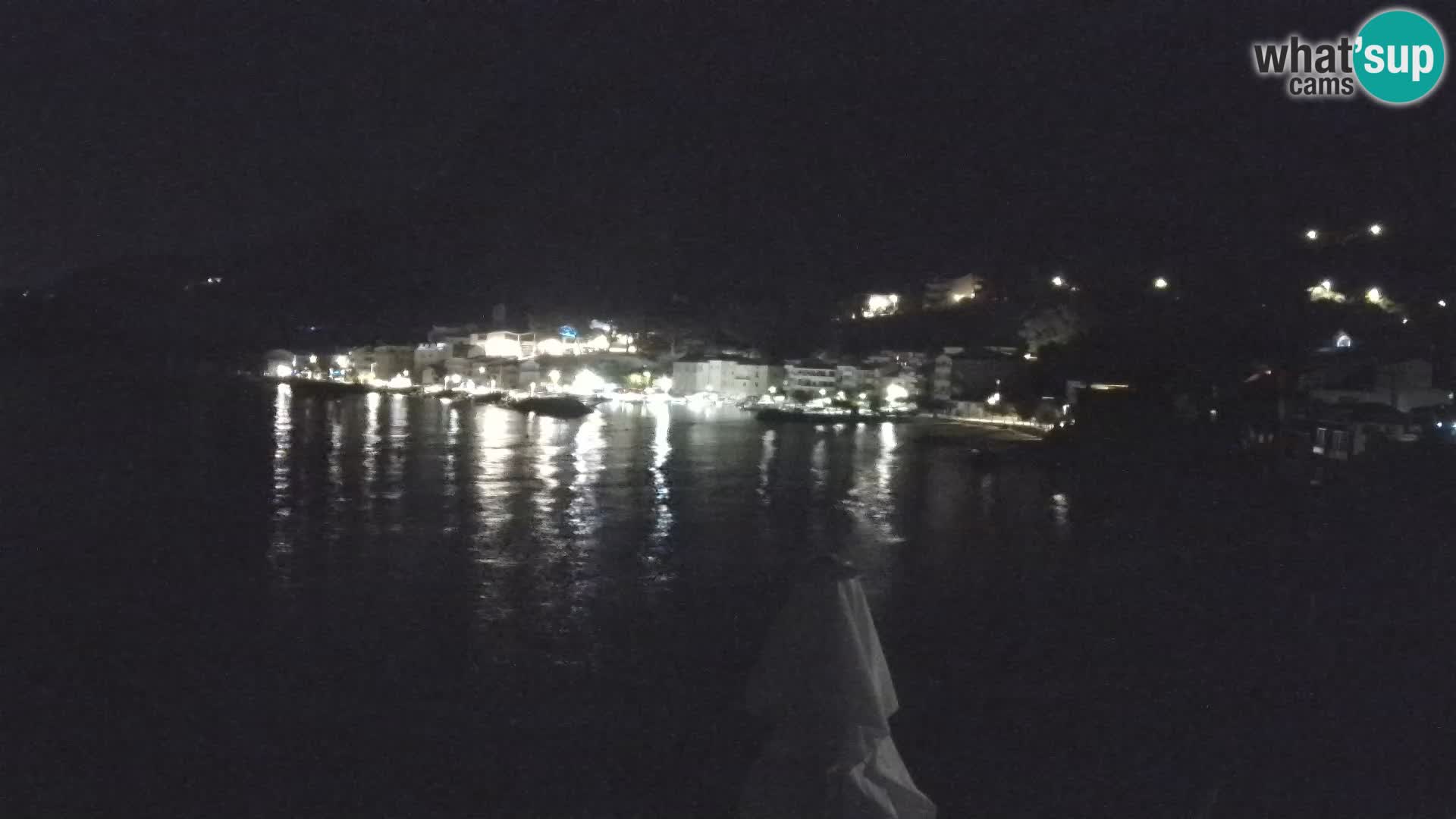 Webcam Drašnice (Podgora)  – Strand
