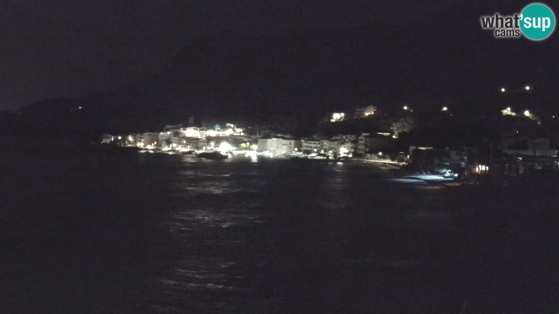 Webcam Drašnice (Podgora)  – Plage
