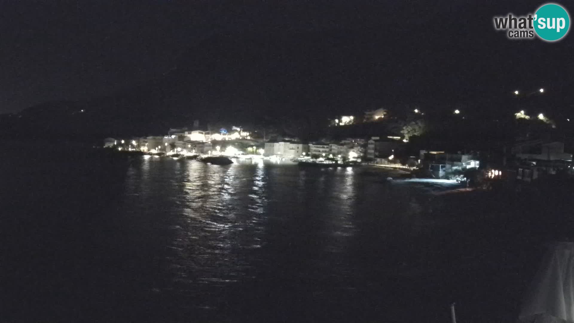 Webcam Drašnice (Podgora)  – Strand