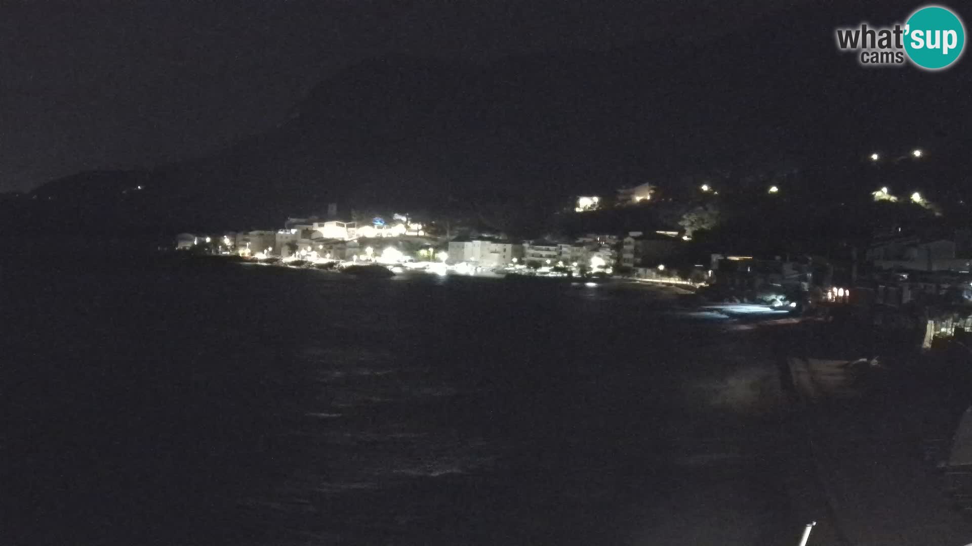 Webcam Drašnice (Podgora)  – Strand