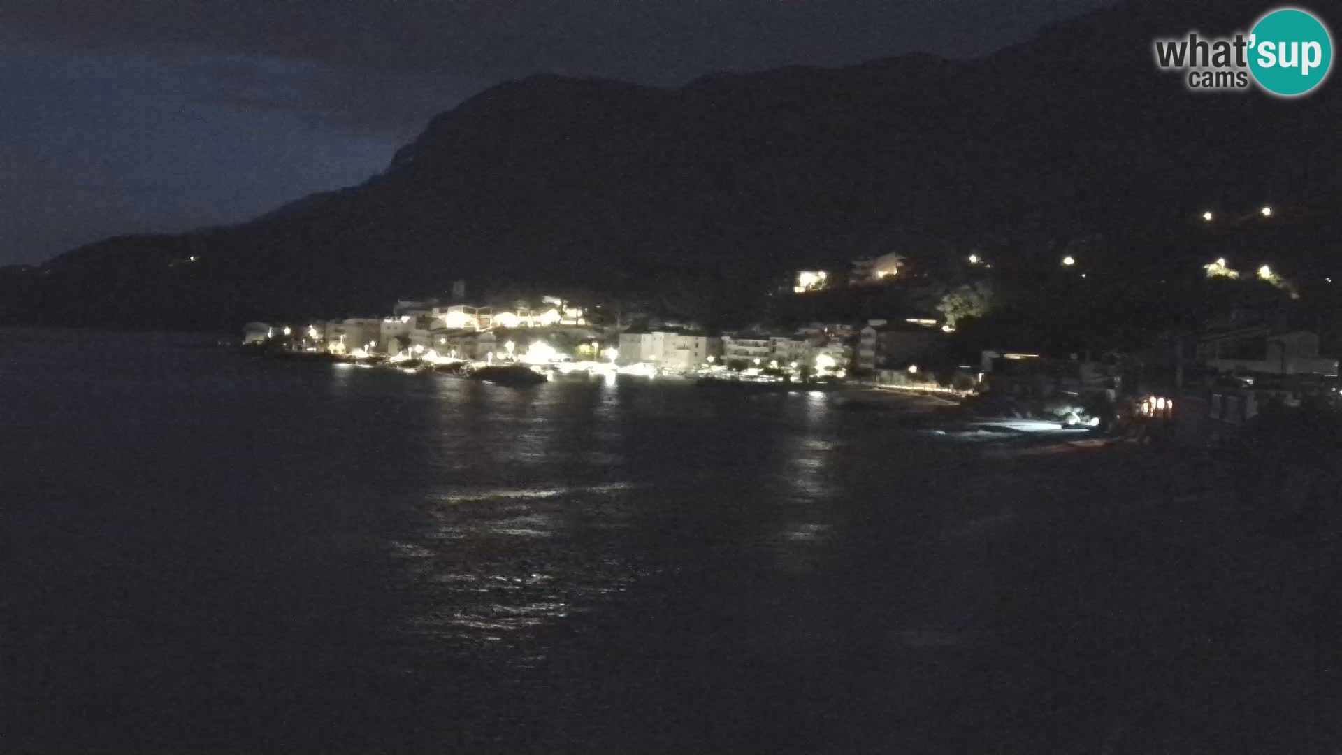 Webcam Drašnice (Podgora)  – Plage