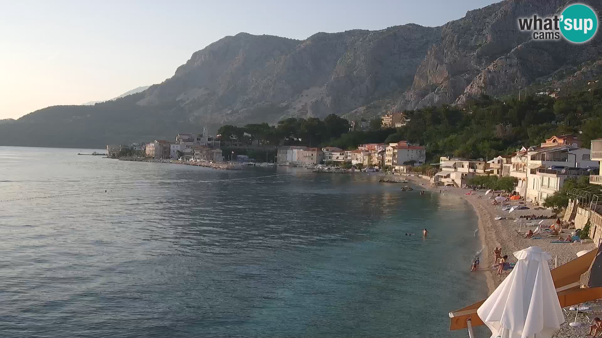 Kamera v živo Drašnice (Podgora) – Plaža