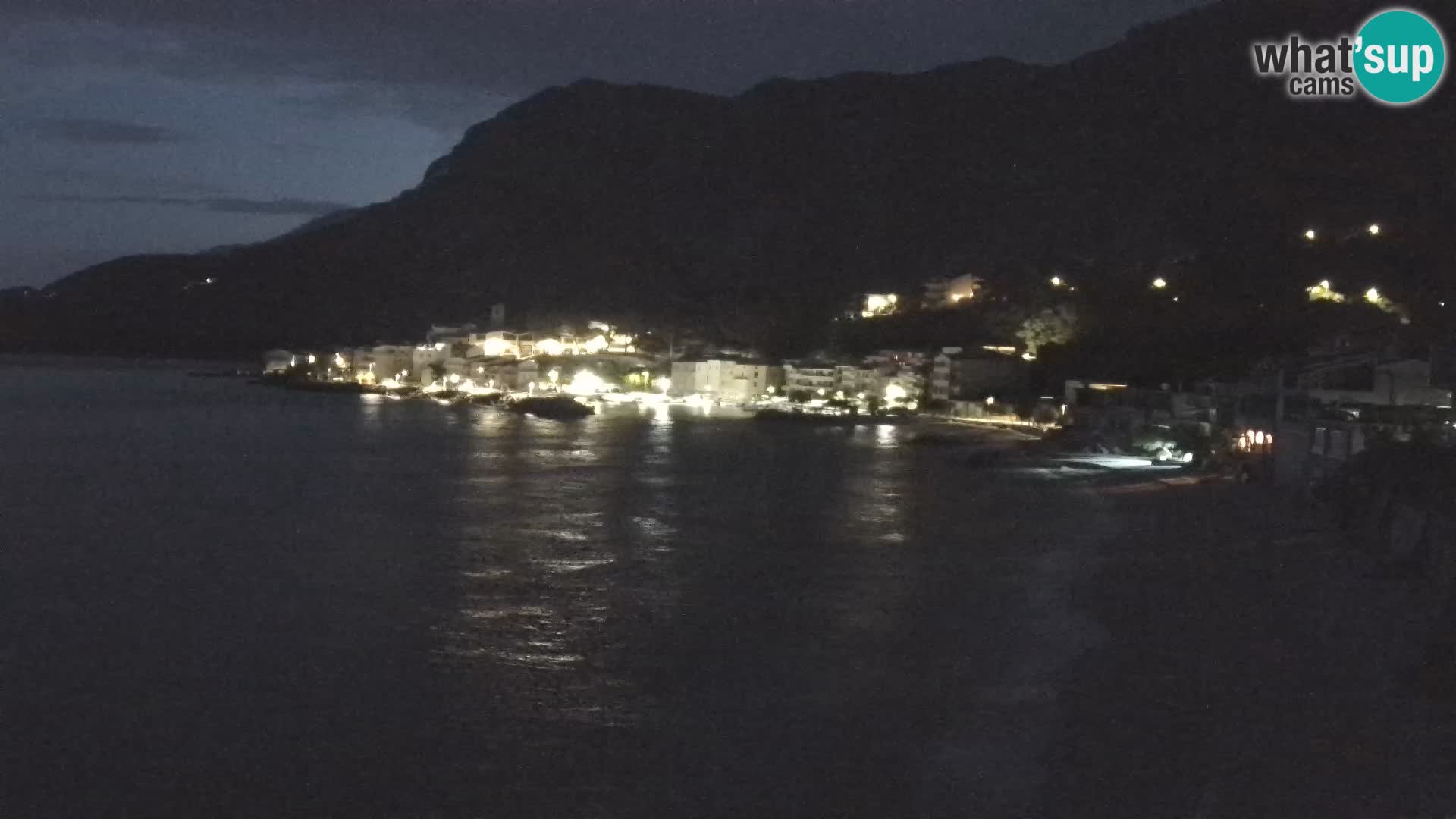 Webcam Drašnice (Podgora)  – Strand