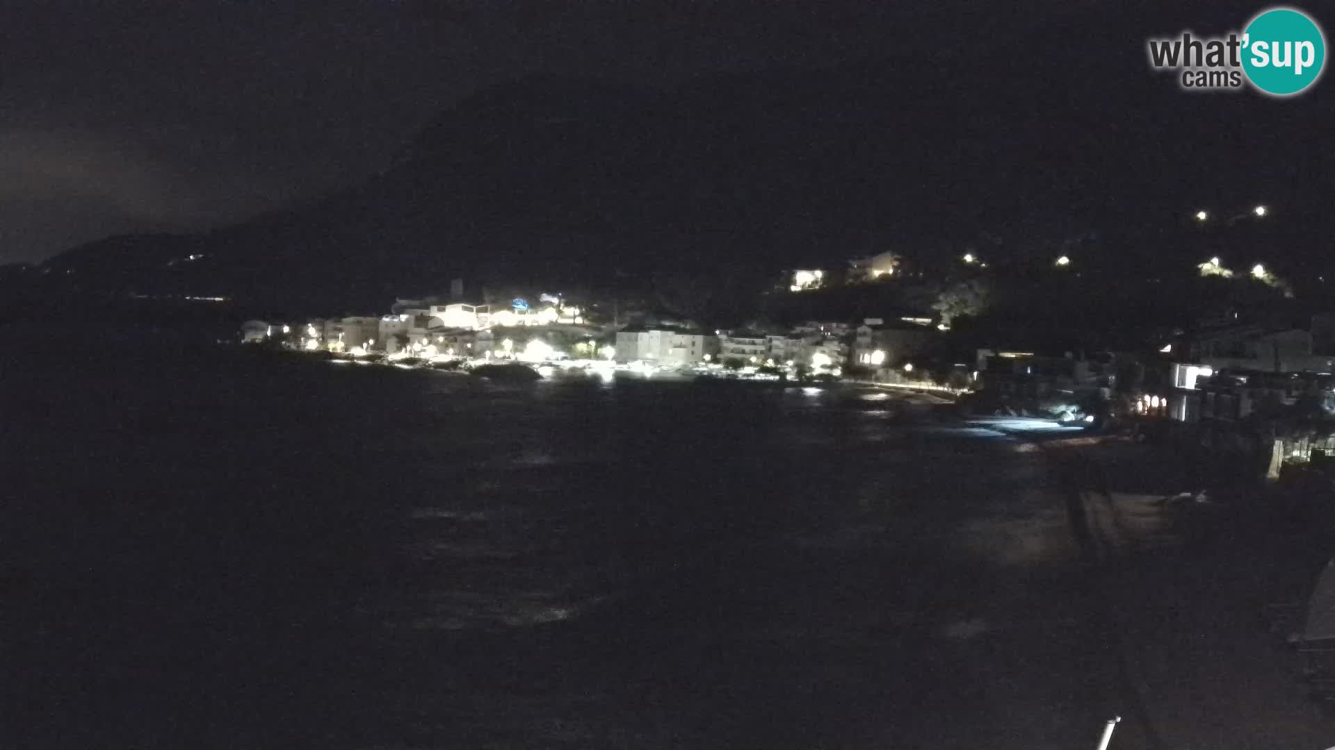 Webcam Drašnice (Podgora)  – Playa