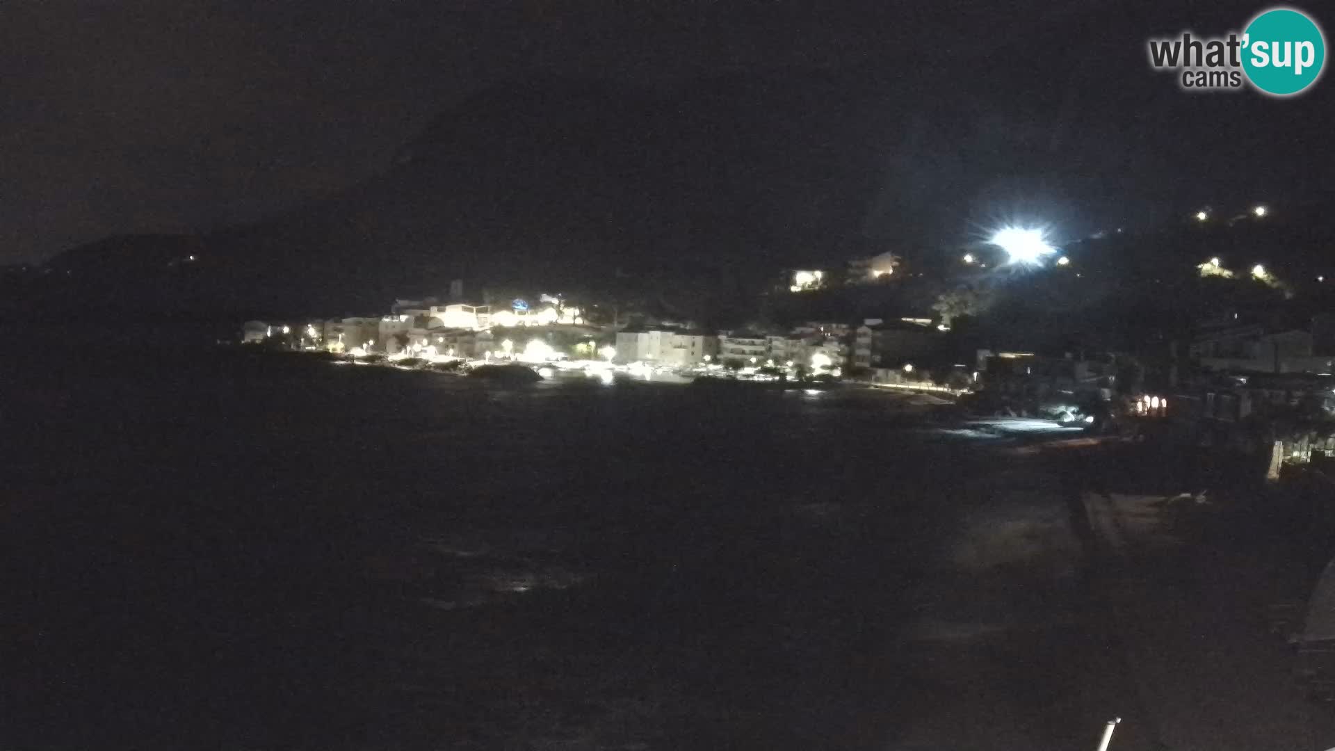 Webcam Drašnice (Podgora)  – Plage