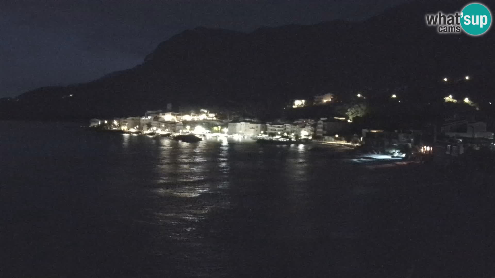 Webcam Drašnice (Podgora)  – Plage