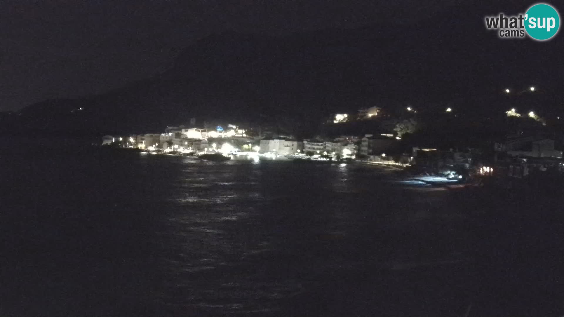 Webcam Drašnice (Podgora)  – Plage