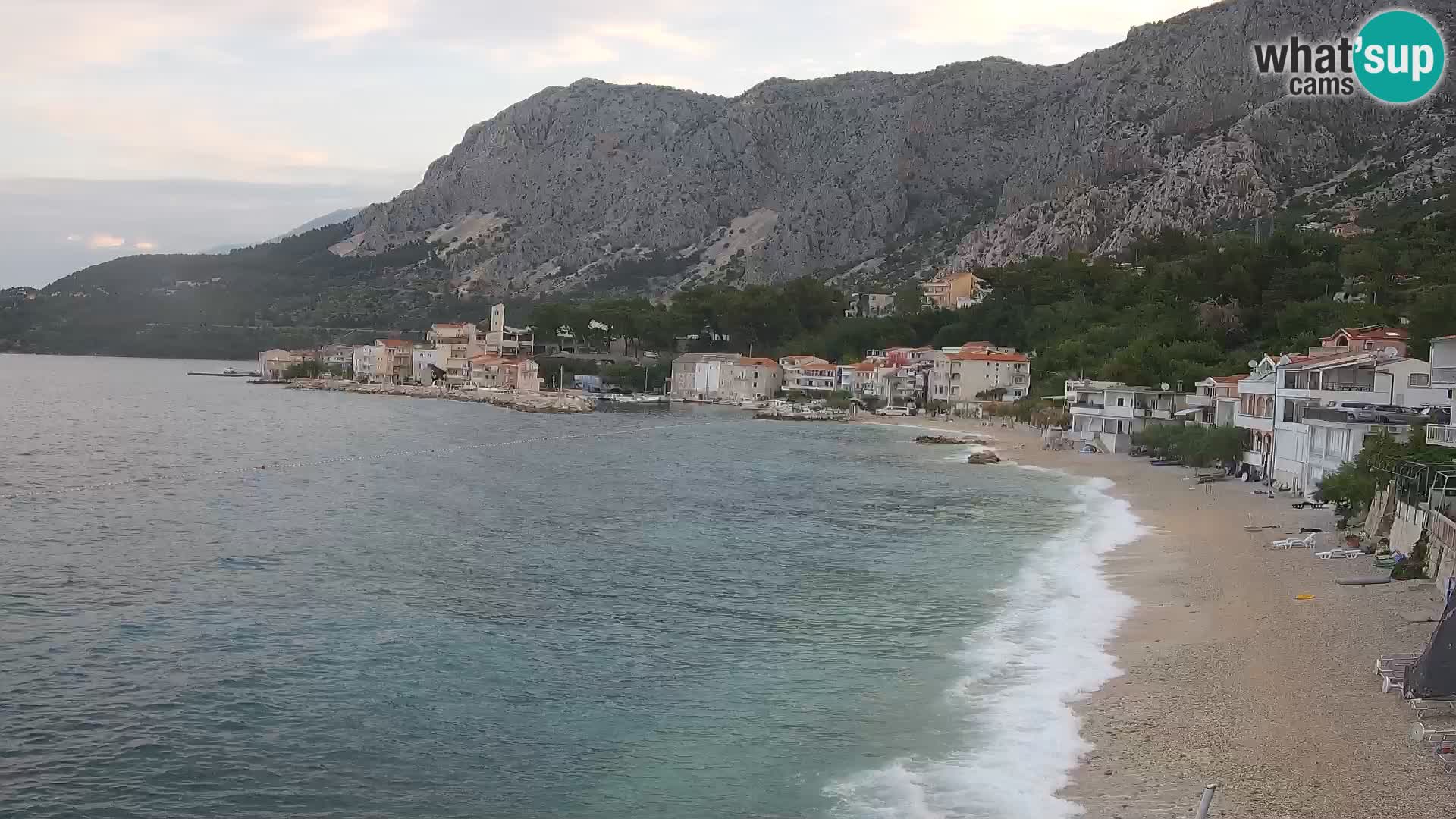 Kamera v živo Drašnice (Podgora) – Plaža