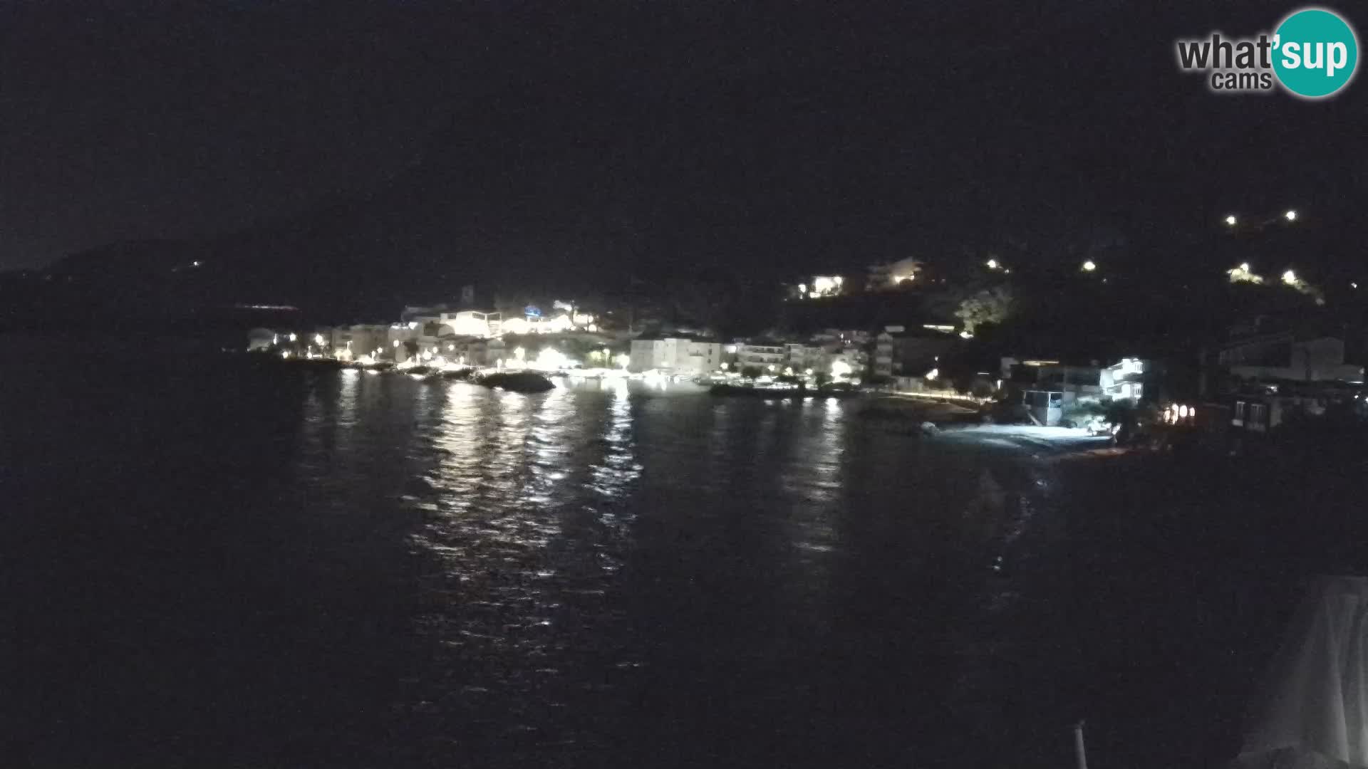 Webcam Drašnice (Podgora)  – Strand
