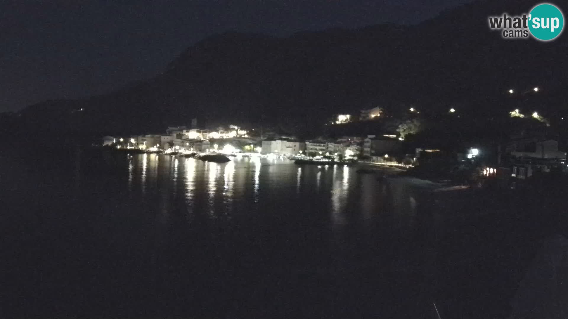 Webcam Drašnice (Podgora)  – Plage