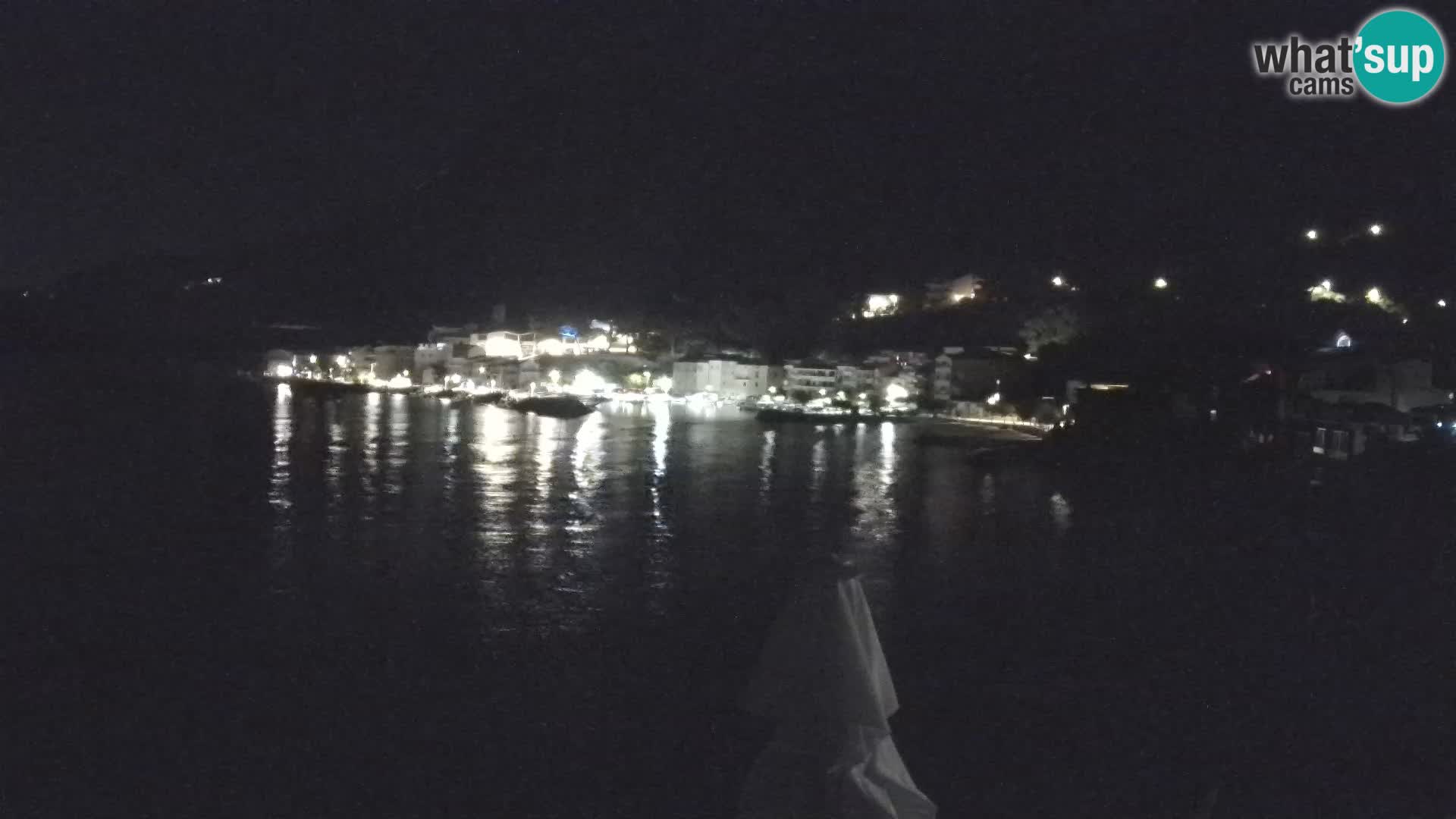Webcam Drašnice (Podgora)  – Plage