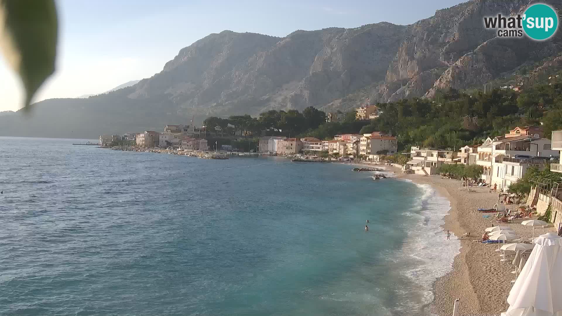 Webcam Drašnice (Podgora)  – Beach – Ober apartments