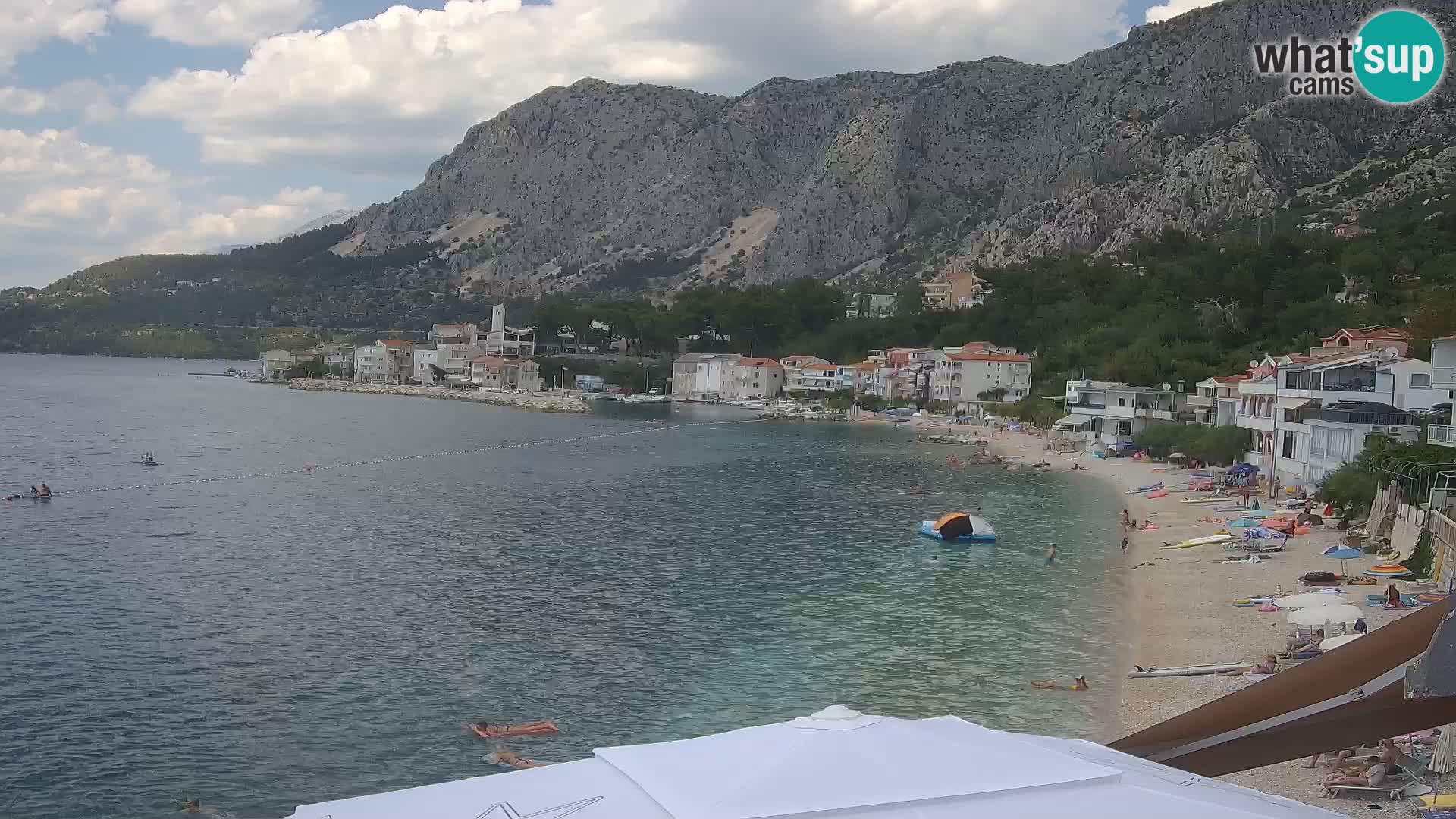 Webcam Drašnice (Podgora)  – Playa