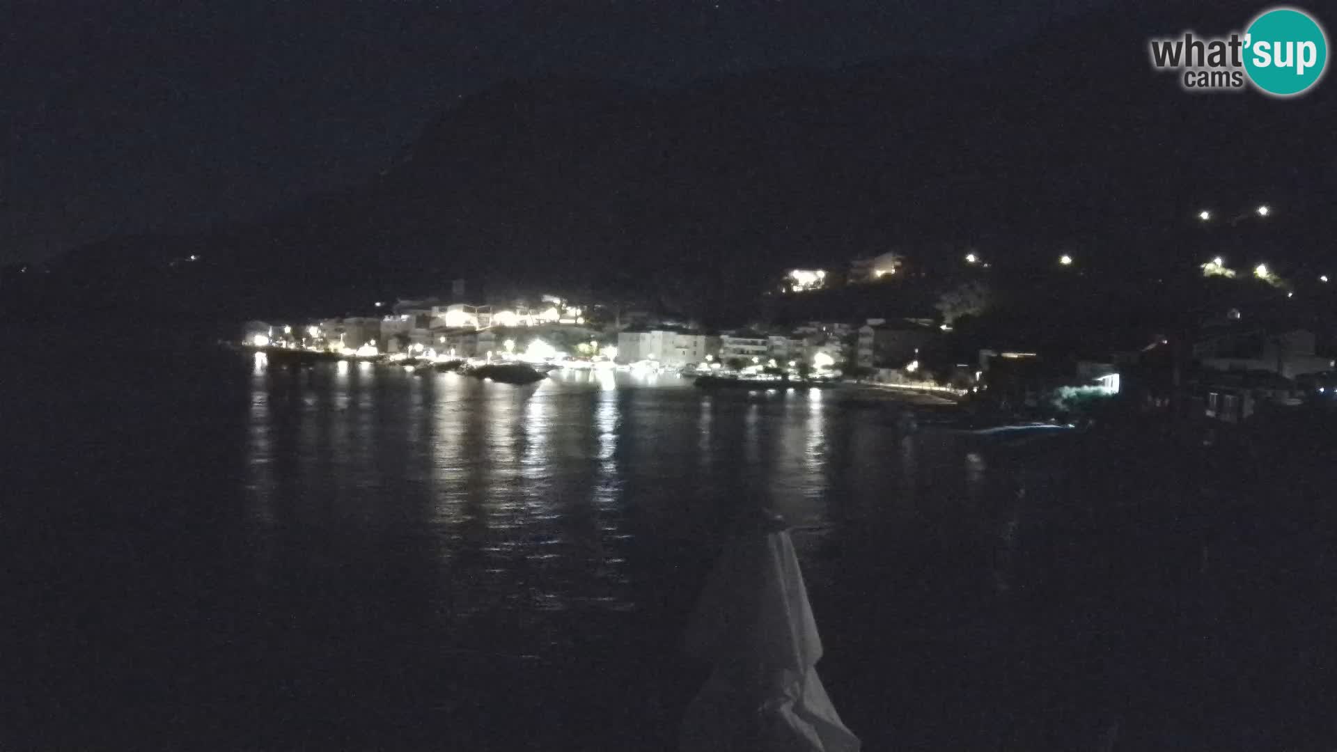 Webcam Drašnice (Podgora)  – Playa