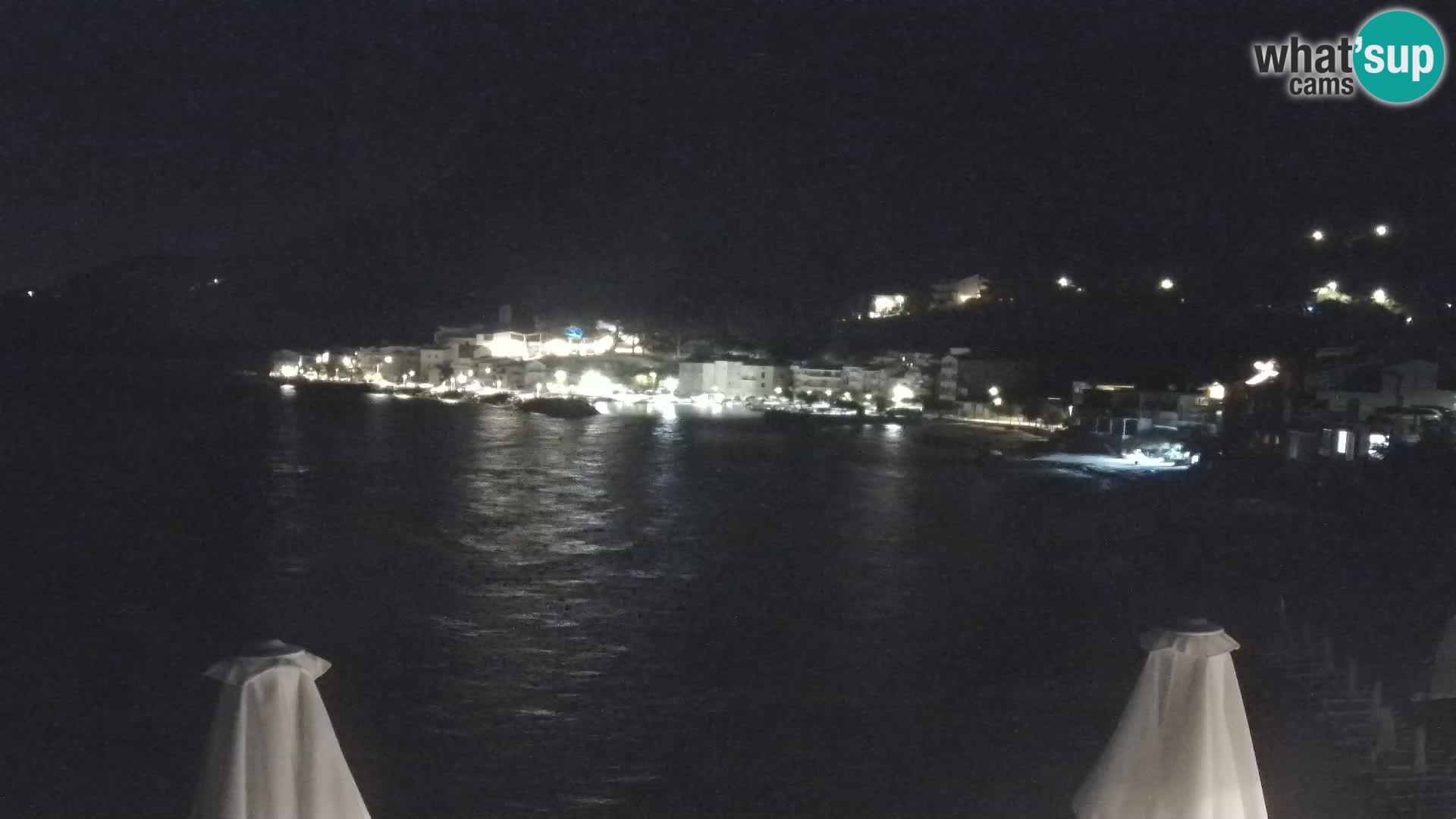 Kamera v živo Drašnice (Podgora) – Plaža