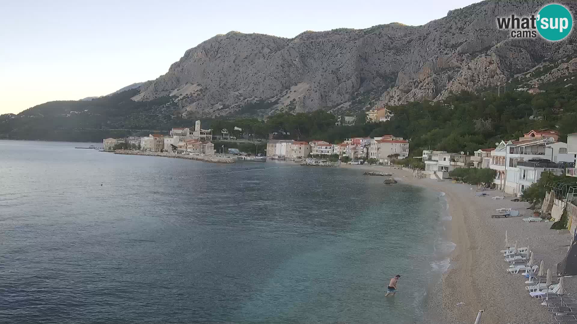 Webcam Drašnice (Podgora)  – Beach – Ober apartments