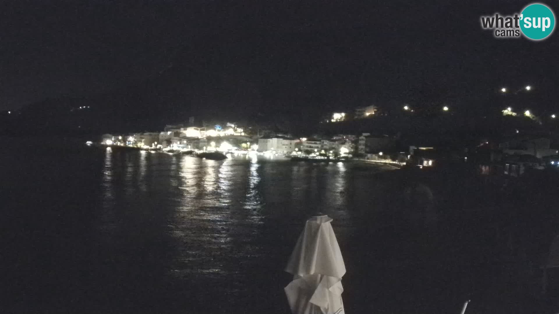 Webcam Drašnice (Podgora)  – Strand