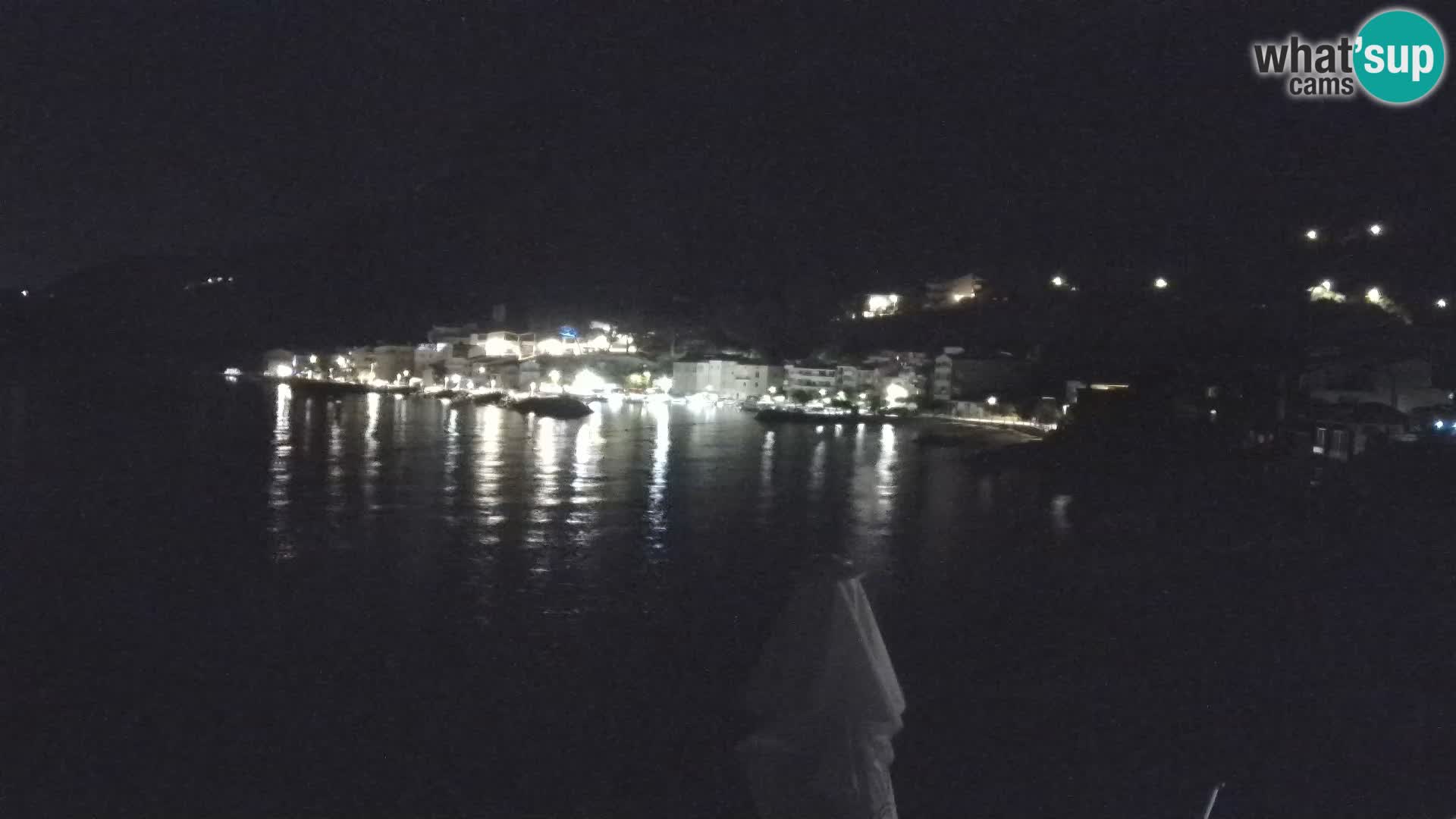 Webcam Drašnice (Podgora)  – Plage