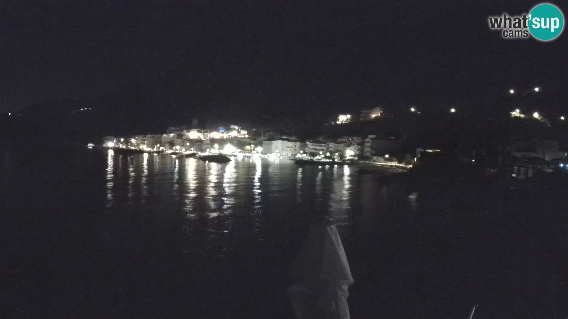 Webcam Drašnice (Podgora)  – Playa