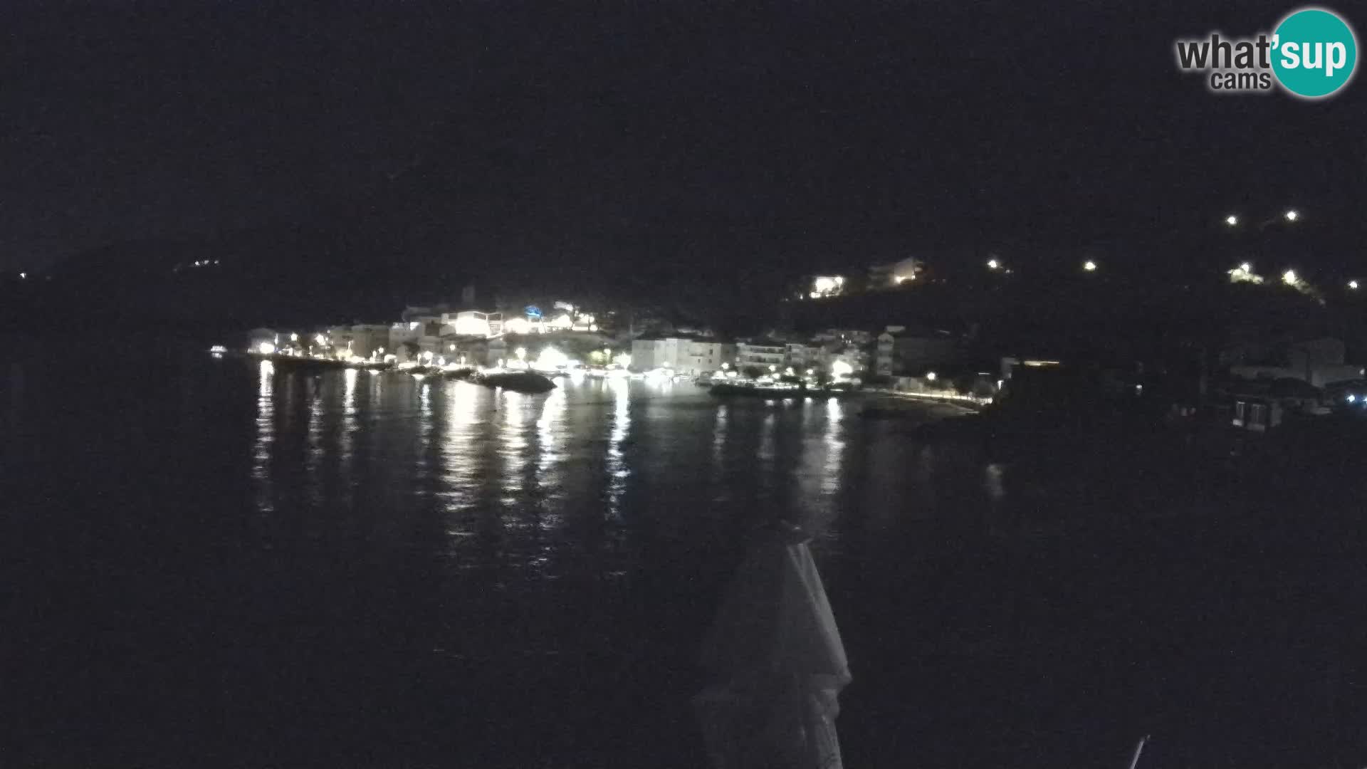 Kamera v živo Drašnice (Podgora) – Plaža