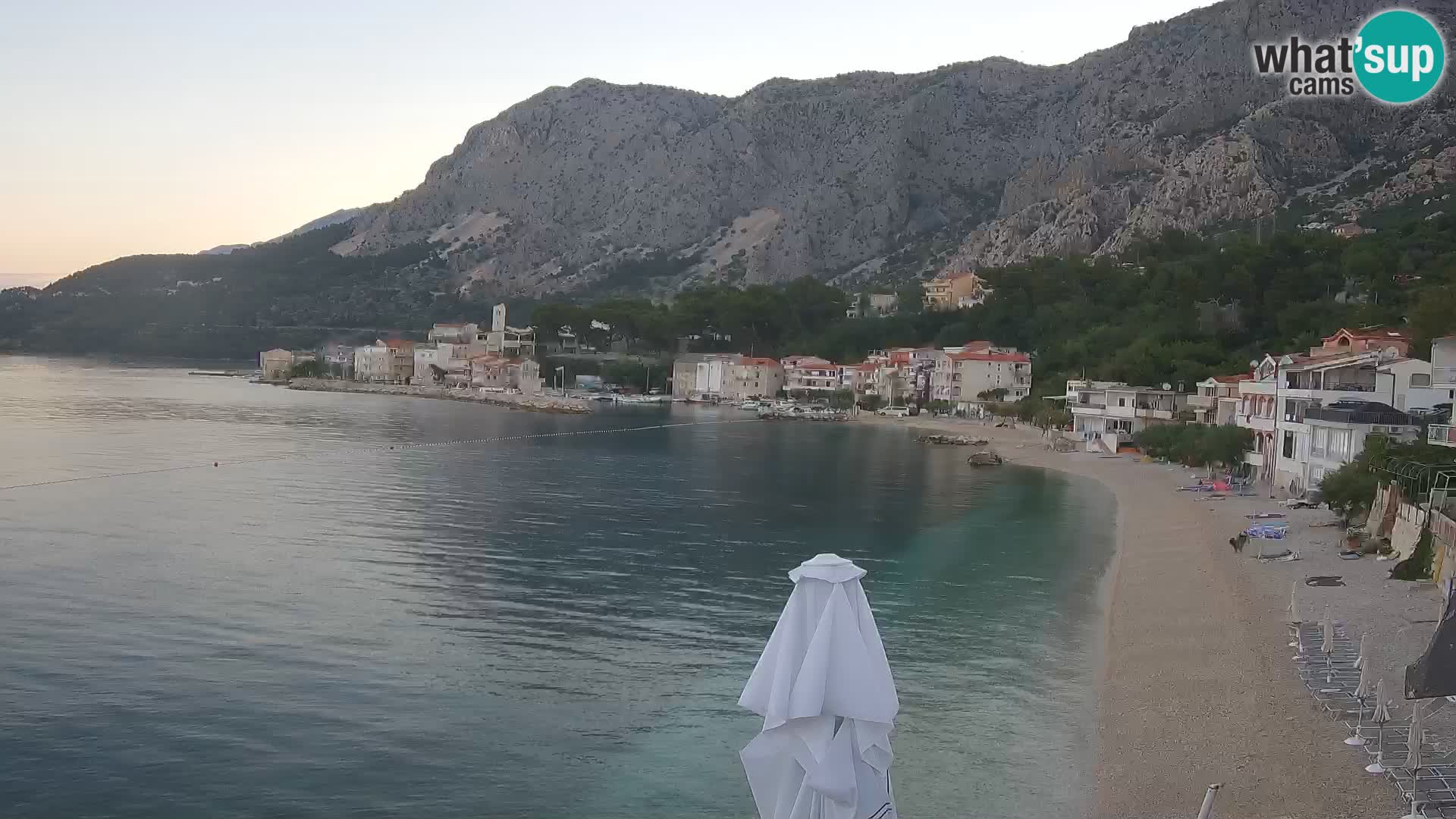 Webcam Drašnice (Podgora)  – Beach – Ober apartments