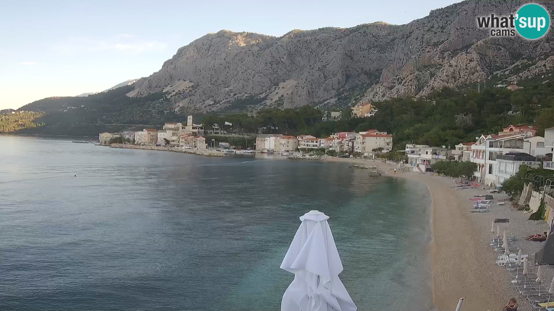 Webcam Drašnice (Podgora)  – Beach – Ober apartments