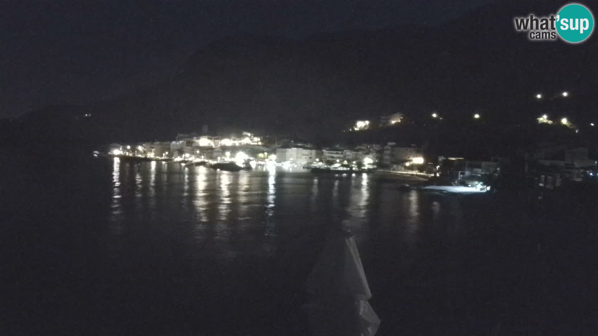 Webcam Drašnice (Podgora)  – Spiaggia